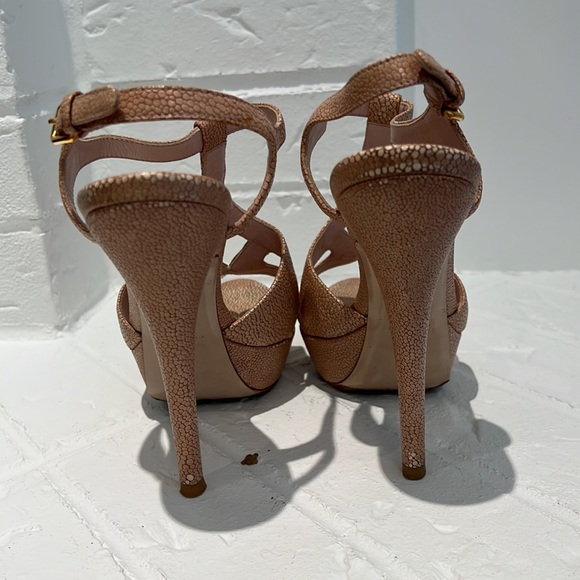 Miu miu sandals worn one with heel protector - Picture 2 of 4